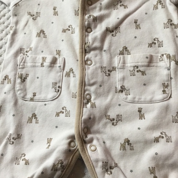 CARTER’S 3 Month GIRAFFE Footsie NWOT - Picture 3 of 4